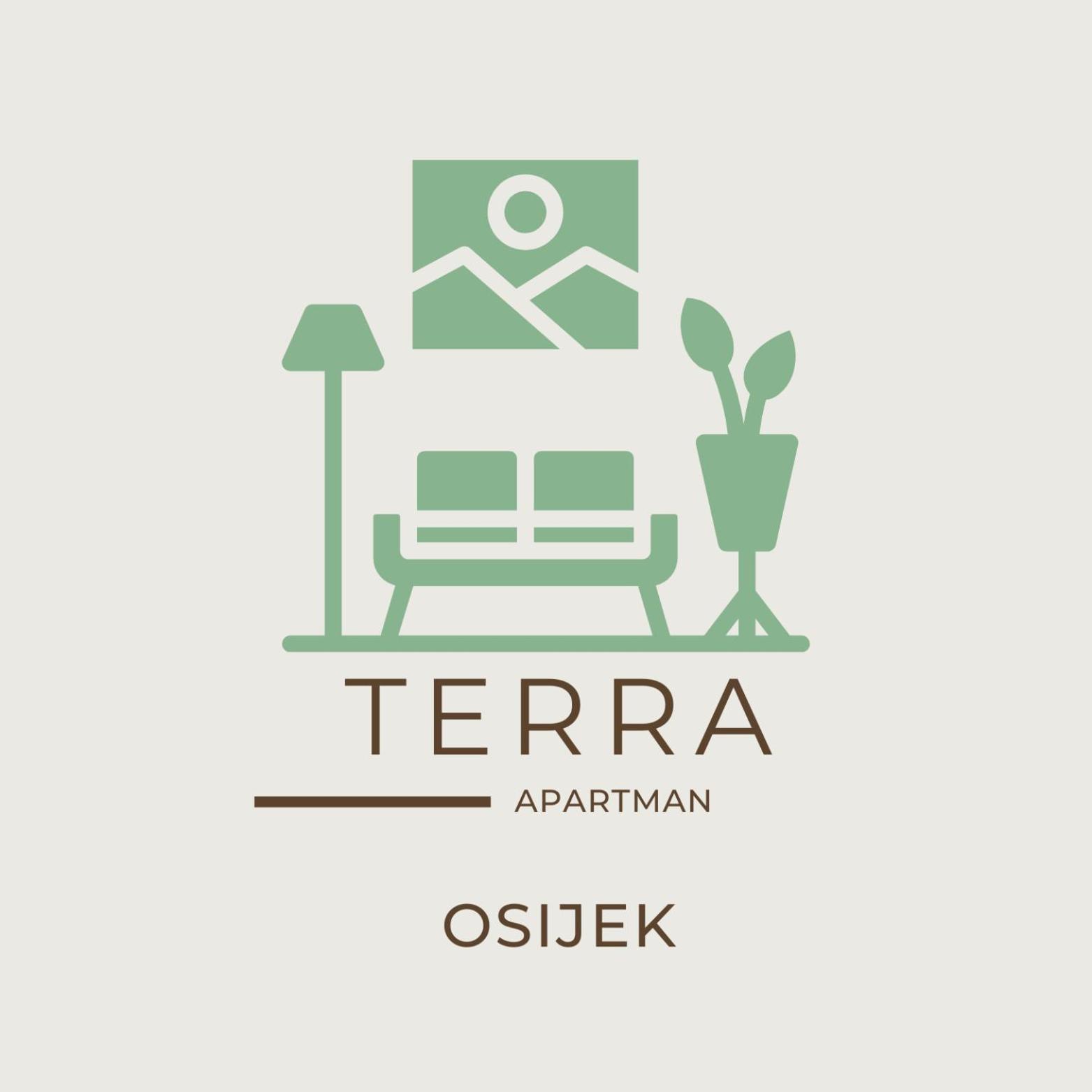Apartman Terra Centar, Free Parking Osijek Eksteriør billede